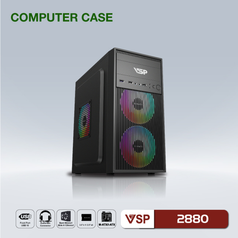 Case VSP 2880 (Chuẩn mATX)