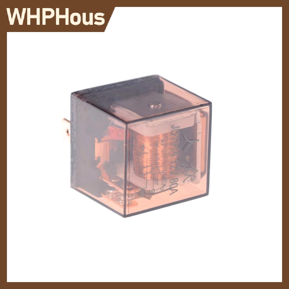 WHPHous Không thấm nước ô tô Relay 12V 80A 5pin spdt Xe thiết bị điều khiển Xe Rơ Le Không thấm nước