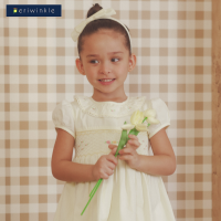 Periwinkle Girls Sylvie Yellow Smocked Dress