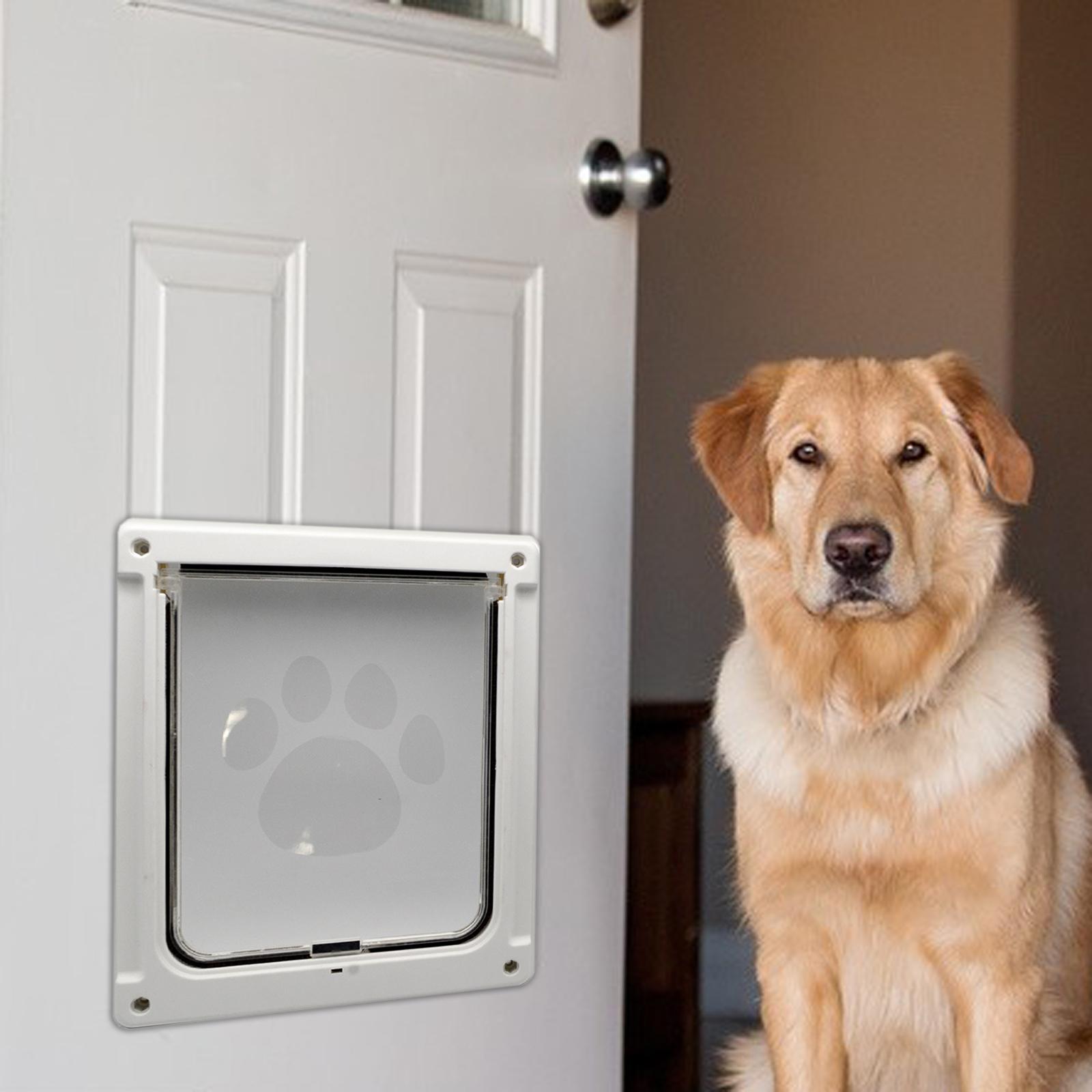 Miracle Shining Durable Cat Dog Doors Single Flap Replacement Flap Corridor Door Frame Pet Flap Door for Cat Litter Box Pet Feeder Puppy Doggie ราคา 817 บาท*ส่งฟรี