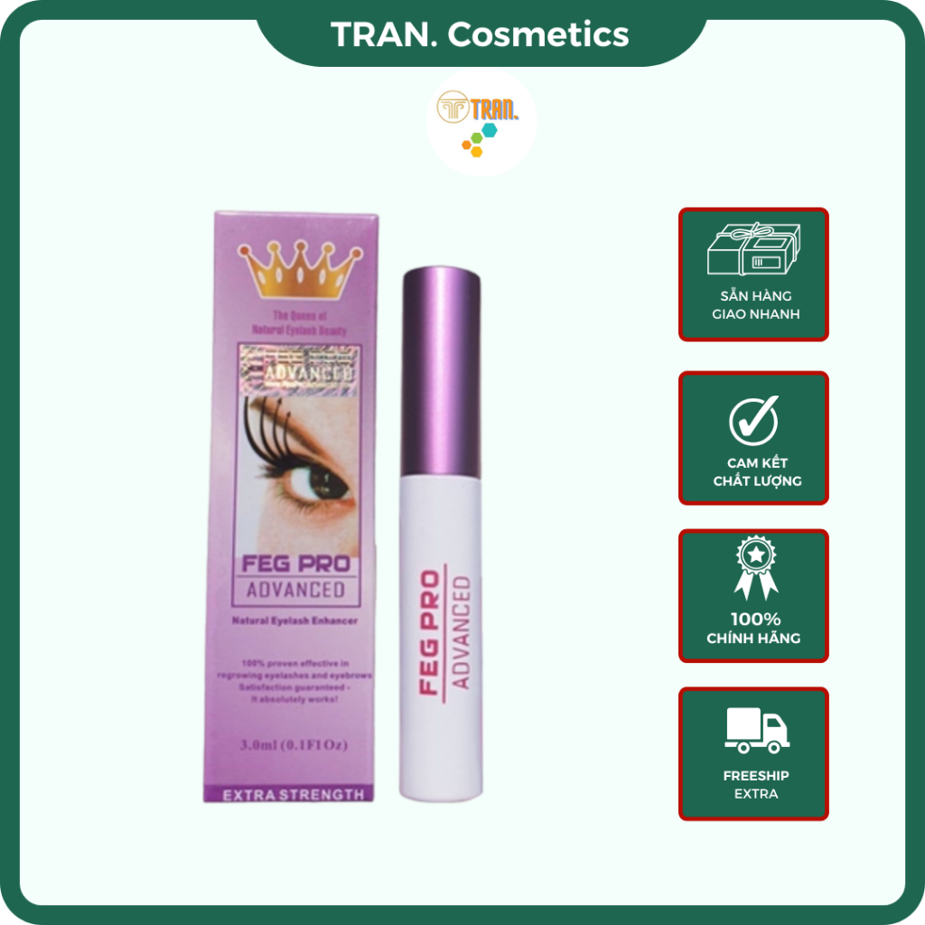 Dưỡng Mi FEG Pro Serum Dưỡng Mi FEG Dưỡng Mi Dài Dày Và Chắc Khỏe Tạo Độ Ẩm Cho Mi Không Cay Mắt