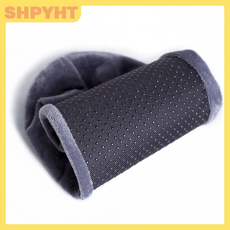 SHPYHT ที่คลุมรองเท้ากำมะหยี่หนา1คู่ใช้ซ้ำได้, ที่คลุมรองเท้ากันลื่นทนทานทนทานต่อการฉีกขาดสำหรับในร่มกลางแจ้ง ราคา 18 บาท*ส่งฟรี