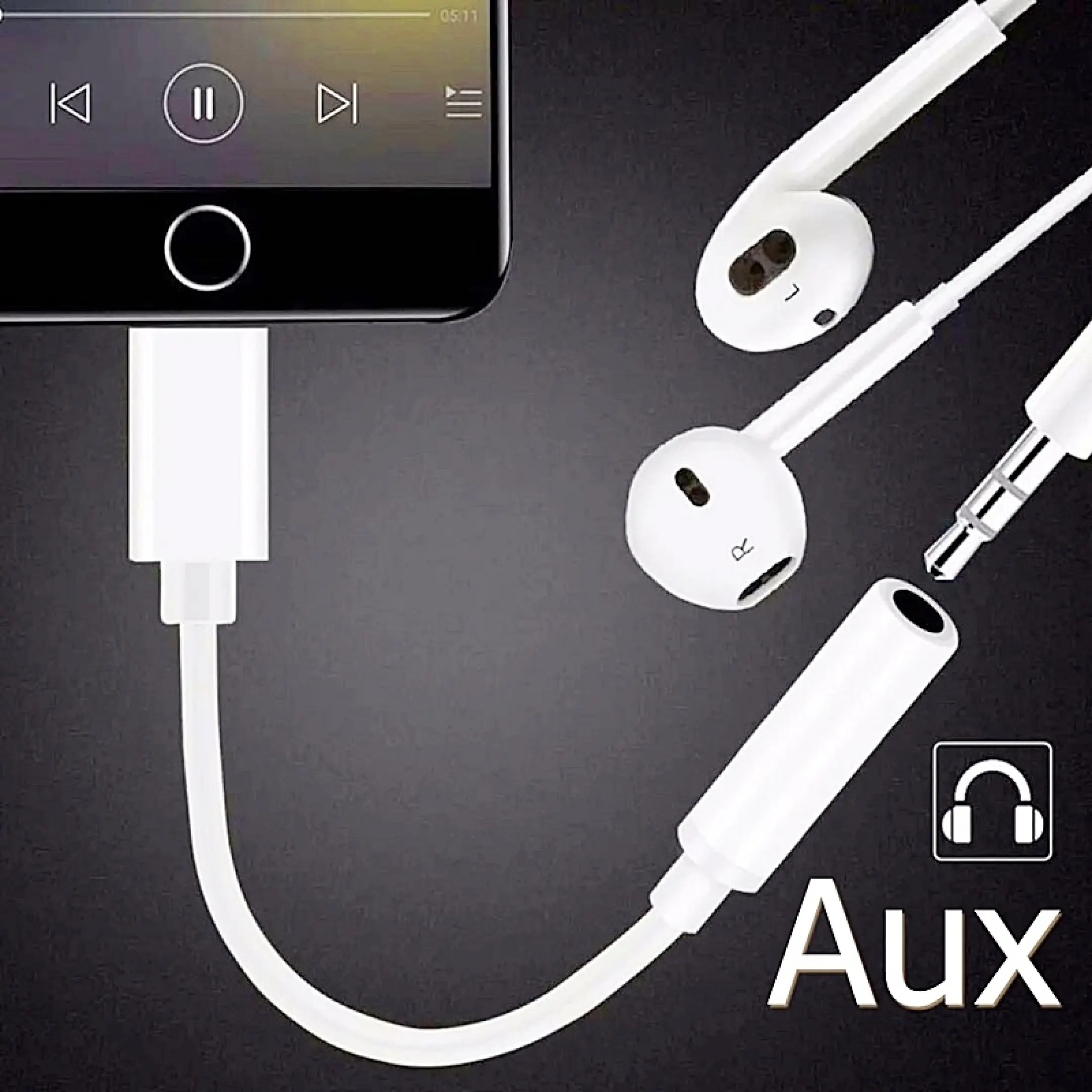 iphone headphone cord