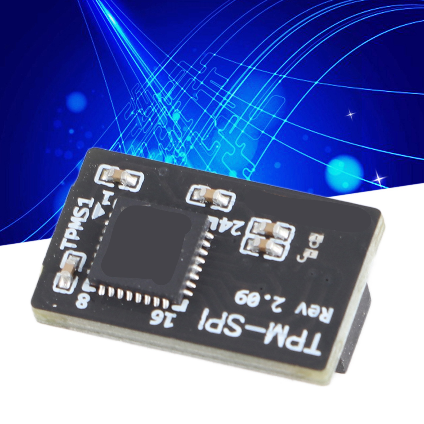 14 pin SPI mô-đun cho màu đen aumotop TPM mô-đun an toàn từ xa thẻ mã hóa an ninh cho máy tính