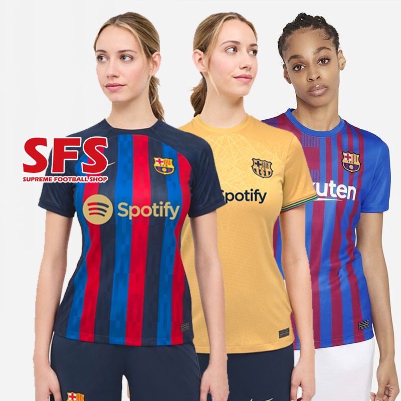 barca female jersey