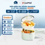 EC-20M01A - Nồi Điện Đa Năng Gaabor 2 Lít EC-20M01A 600W - Hàng Chính Hãng, Mới 100%