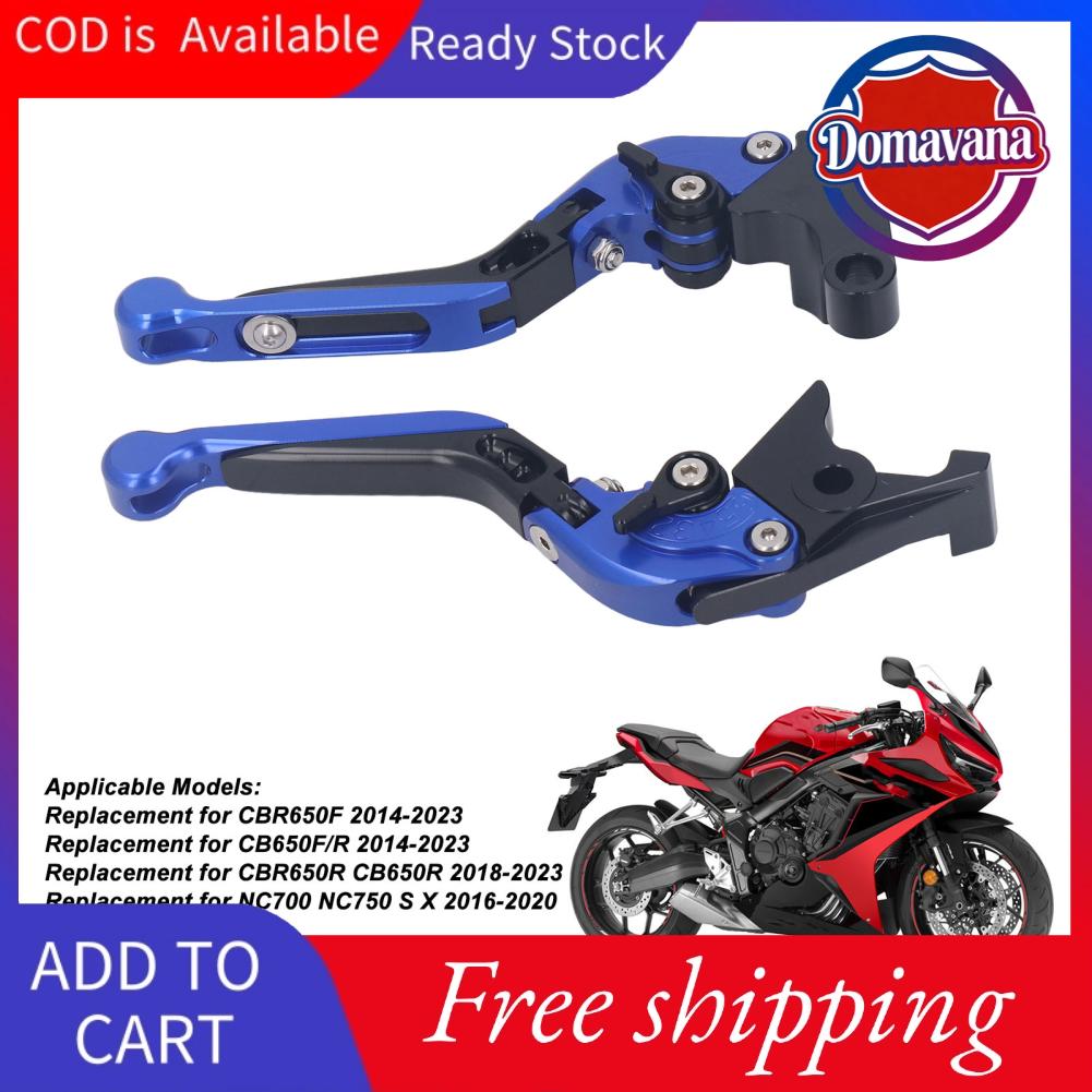 Domavana CFTGIW Cần Gập Ly Hợp Xe Máy Cơ Chế Khóa Có Thể Điều Chỉnh Hợp Kim Nhôm CNC 6061 Cho CBR650F CB650F R (Xanh Dương) CFTGIW5ey2x9fqrt-12 Giá 620,000 Đồng*Miễn phí vận chuyển