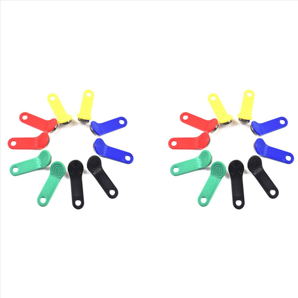 (LC5D) 20Pcs/Lot Rewritable RFID Contact Memory Key RW1990 IButton for Copy Card Sauna Dallas Keys Cards