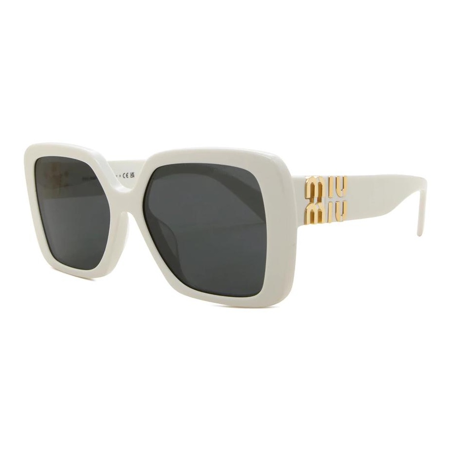 MIU MIU Square Sunglasses Women's White