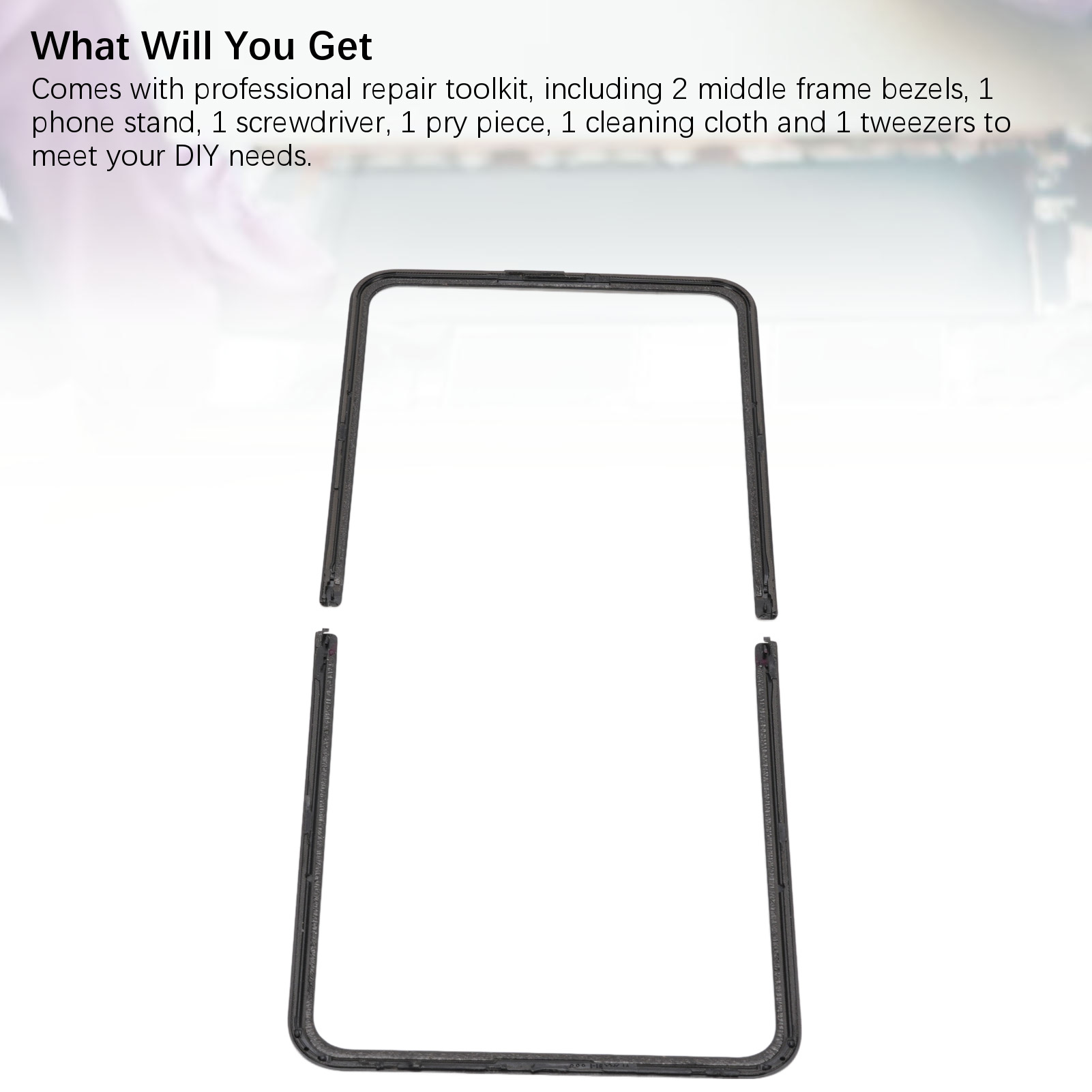 Màn hình điện thoại giữa khung màn hình điện thoại chủ Digitizer tấm Bộ thiết bị chính xác với Bộ công cụ cho f7070