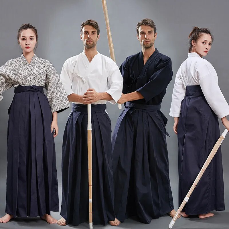 Kendo đồng phục võ thuật quần áo Kendo Aikido hapkido võ thuật keikogi và hakama phù hợp với nam nữ Taekwondo Chất lượng cao