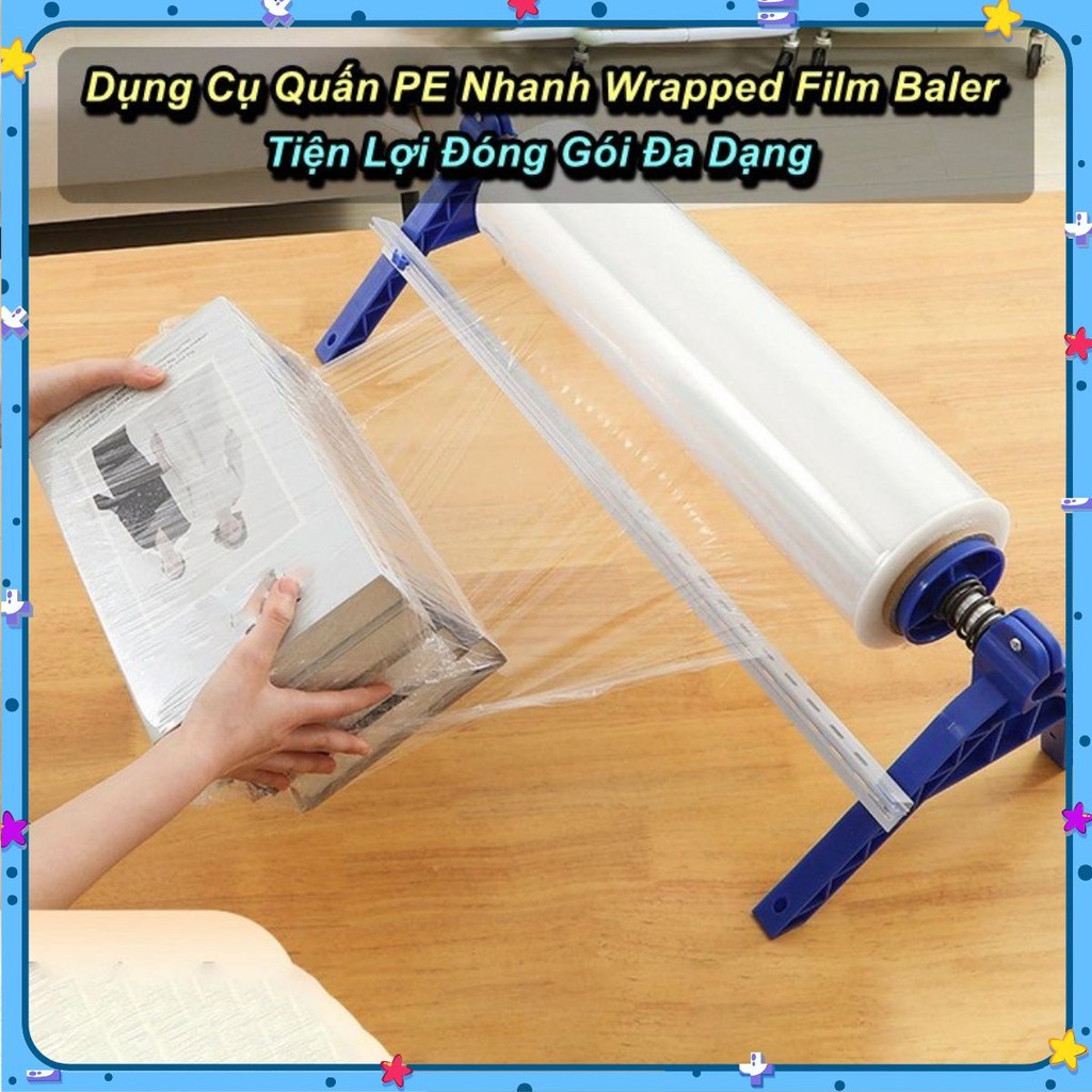 Dụng Cụ Quấn PE nhanh Wrapped Film Baler tiện lợi Đóng Gói đa dạng đa năng (Multi-Purpose Tool)