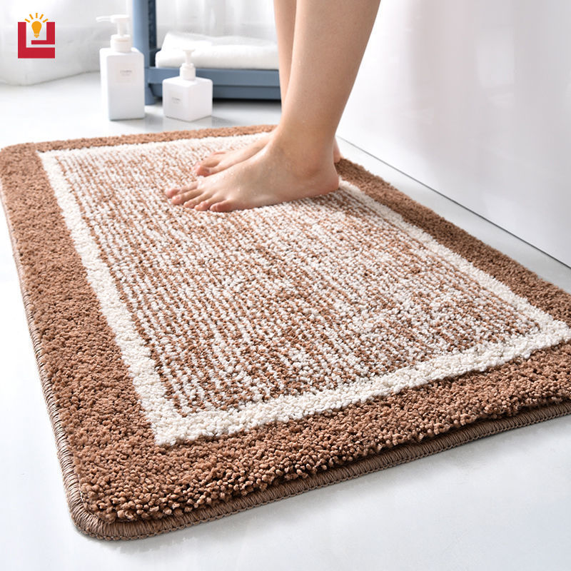YONUO Bathroom strong water-absorbing floor mat bathroom door carpet toilet non-slip mat entrance mat balcony home ราคา 85 บาท*ส่งฟรี