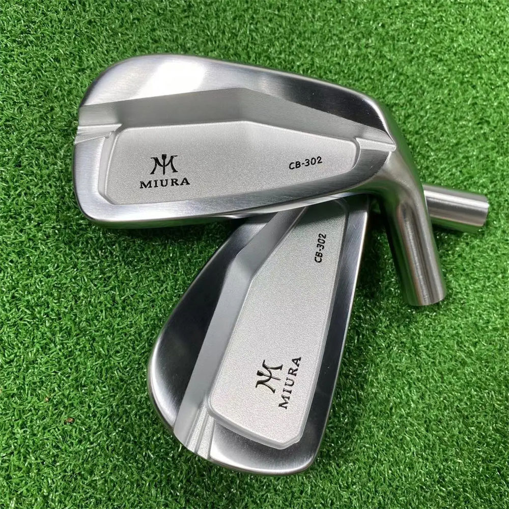 Fers à repasser Miura CB-302, clubs de golf en fer doux, fer forgé, tête seule (4-9P, 7 pièces), fers à repasser à profil Cavityback pour hommes