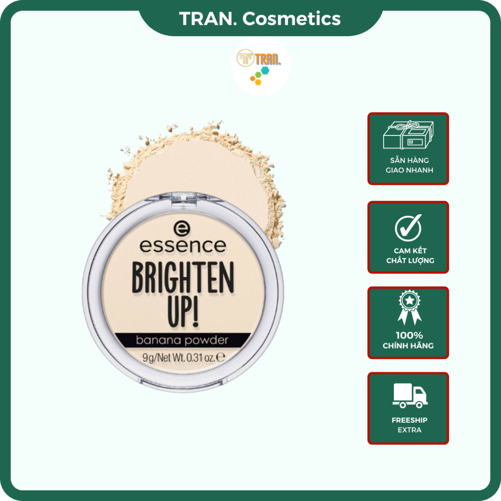 Phấn Phủ Essence Phấn Phủ Kiềm Dầu Tạo Điểm Nhấn Bắt Sáng Cho Da Chất Phấn Mịn Độ Che Phủ Cao -