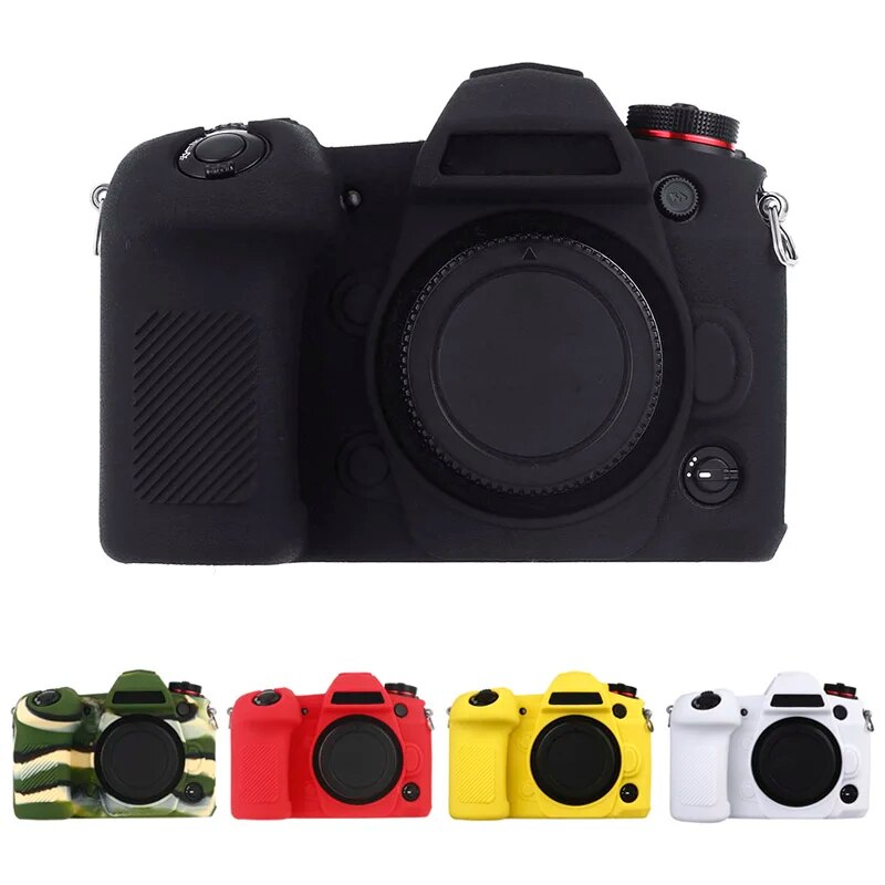 【High-quality】 Camera Soft Silicone Protector Skin Case Bag Cover For Panasonic Lumix Dc-G9