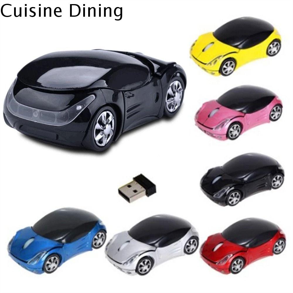 CUISINE Ergonomic Thời trang CuộN USB Xe Thể Thao Hình xe 2.4GHz Chuột quang Chuột máy tính Chuột không dây Chuột hình xe