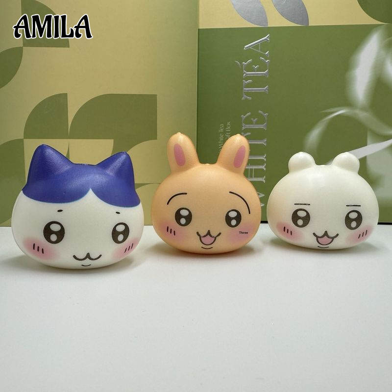 AMILA Cute Squishy Stress Relief Toy with Water Buffalo Design, Soft PU Material for Relaxation and Fun ราคา 22 บาท*ส่งฟรี