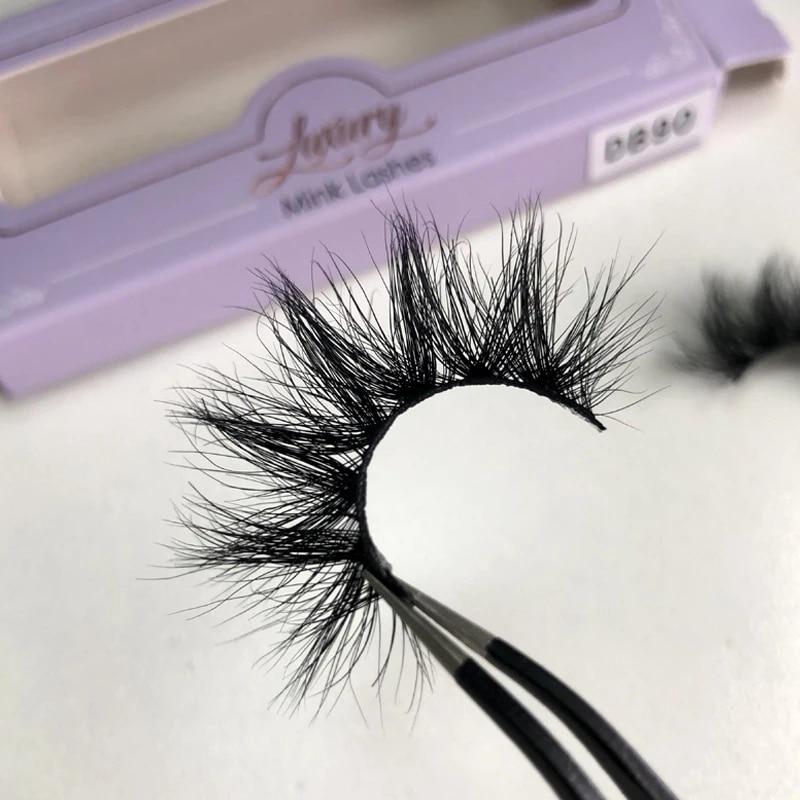【Top-Rated Product】 Buzzme 3d Real Mink False Lashes Natural Soft 10-20mm Lasting Long 100% Siberian Cruelty Free Eyelashes
