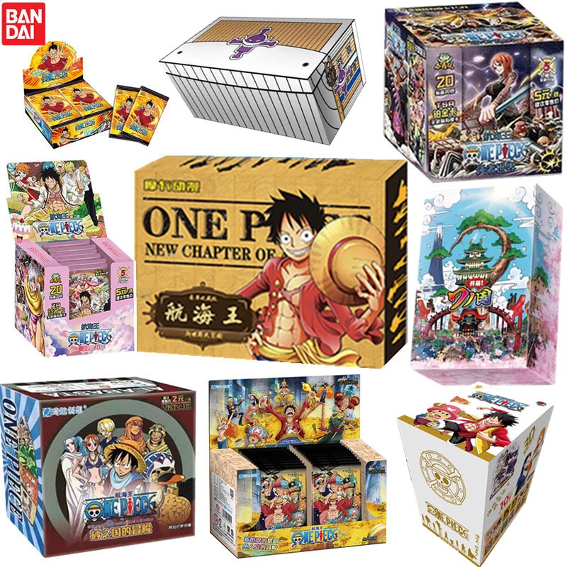 Trọn bộ một mảnh thẻ nhân vật luffy zoro nami trò chơi hoy sưu tập thẻ cho quà tặng trẻ em đồ chơi