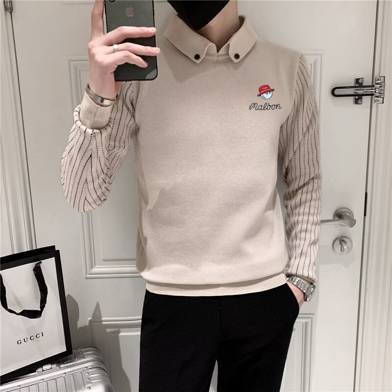 Golf Top 2023 Autumn The New Men Golf Wear New Goods Tee Men T-shirts Men's Sweater Golf Clothing Horse Golf Supplies
