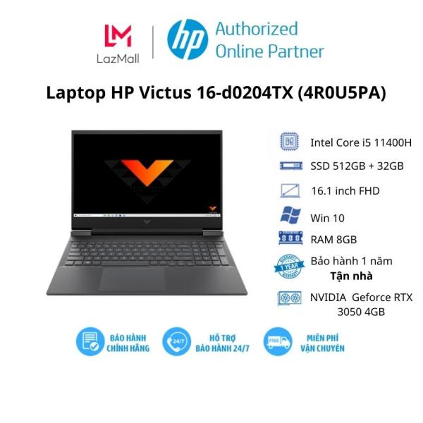 Bảng giá [Voucher 2tr] Laptop HP Victus 16-d0204TX (4R0U5PA)/ Intel Core i5 11400H (2.20 GHz,12 MB)/ RAM 8GB/ 512GB SSD +32GB/ NVIDIA Geforce RTX 3050 4GB/ 16.1 Inch FHD/ 4 Cells 70.9Wh/ Windows 10H/ 1Yr Phong Vũ