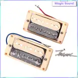 Âm thanh kỳ diệu 2 miếng Đàn ghi ta điện đồng Humbucker nhạc cụ màu be đen