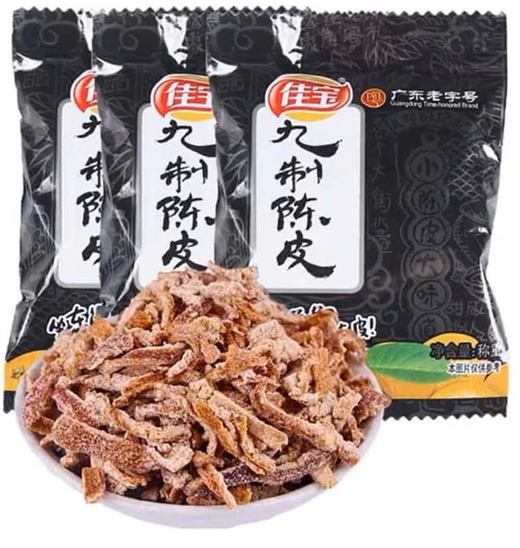 Kẹo trần bì sợi mỏng nhỏ, kẹo tuổi thơ (bịch 20g)