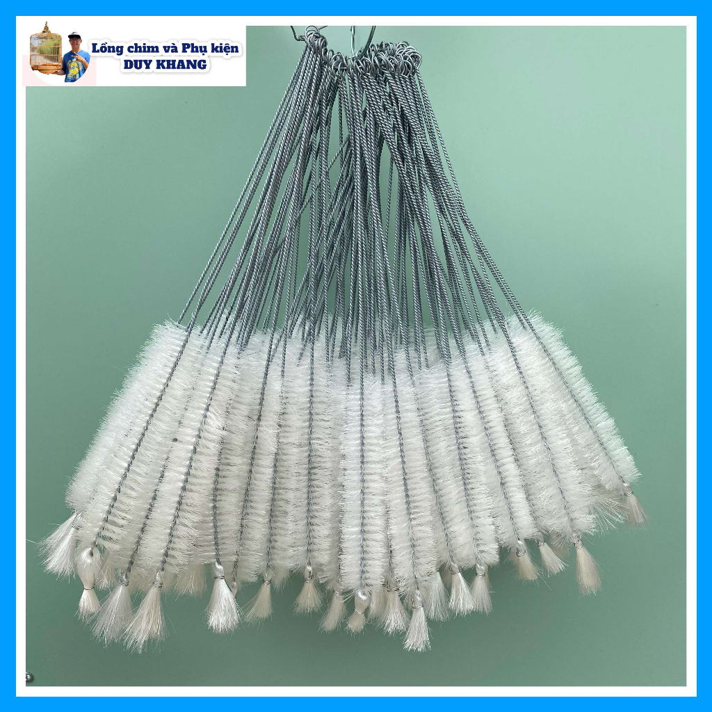 Cọ cóng nước cho chim, dụng cụ vệ sinh cóng nước lồng chim - phụ kiện lồng chim Duy Khang