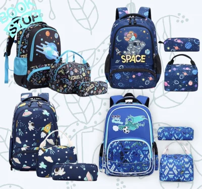 Boys School bag, backpack l lightweight l durable l comfortable l waterproof l lunch bag l pencil case