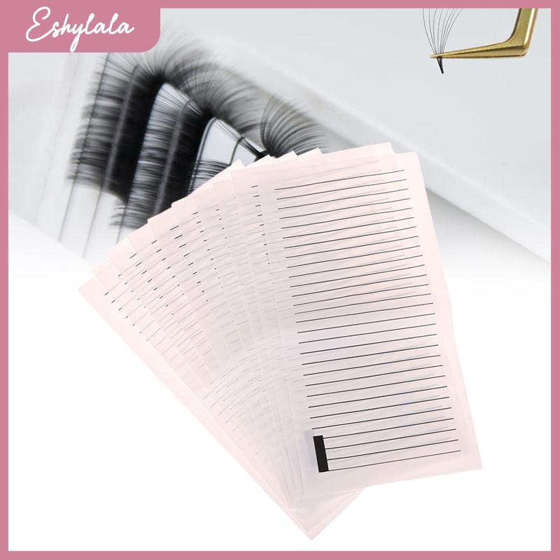 Eshylala 10pcs lông mi extentions cầm tay khay lông mi cho lông mi vị trí dễ dàng để có lông mi giả công cụ trang điểm