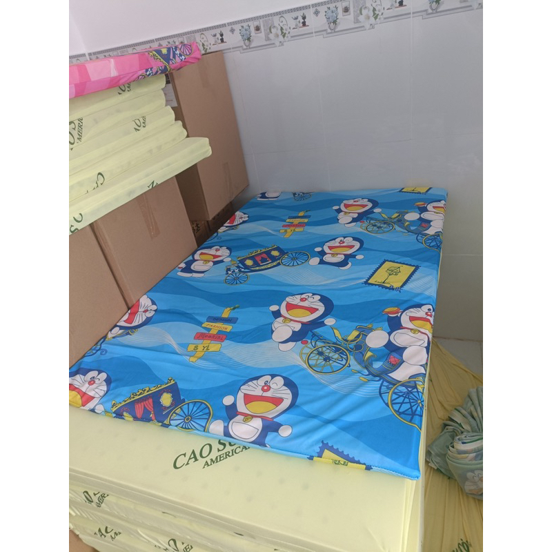 Áo bọc nệm cũi trẻ em bọc 2 mặt đệm- đủ kích cỡ