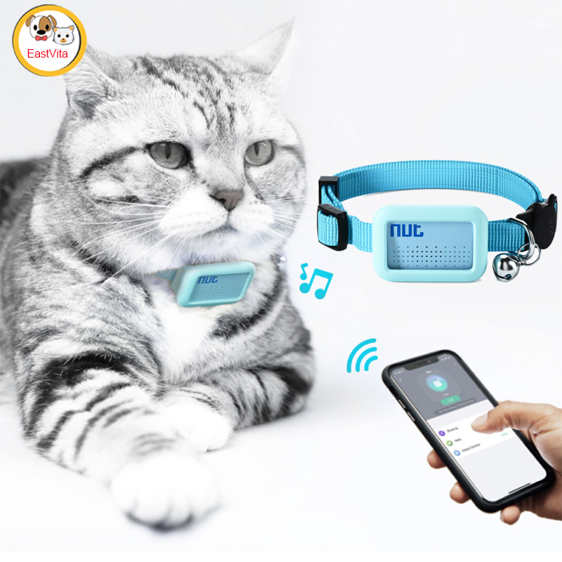 Pet Cat Smart Positioning-Tracker Waterproof Anti-lost Bluetooth