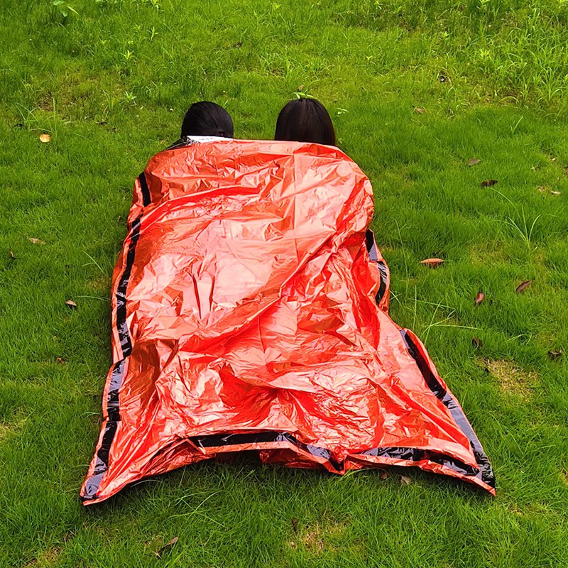 Emergency Sleeping Bag 2 Person Survival Sleeping Bags Thermal Bivy Sack