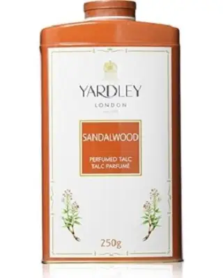 Yardley Sandalwood Perfumed Talcum Powder, (250g & 500g)