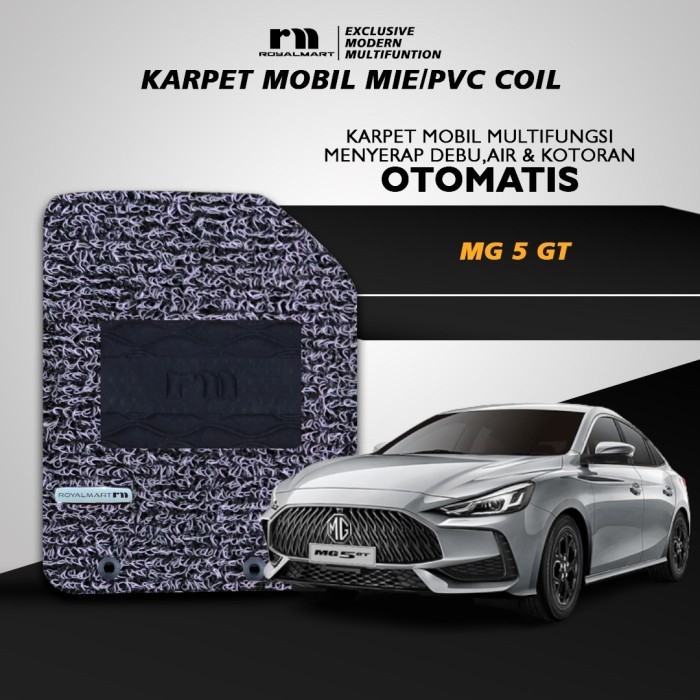Royal Mart Karpet Mobil UNTUK MG GT 5 PREMIUM/Carpet Mie Bihun Premium Keset PVC Anti Slip Aksesoris Interior Mobil Harga 580,000 rupiah*Gratis Ongkir