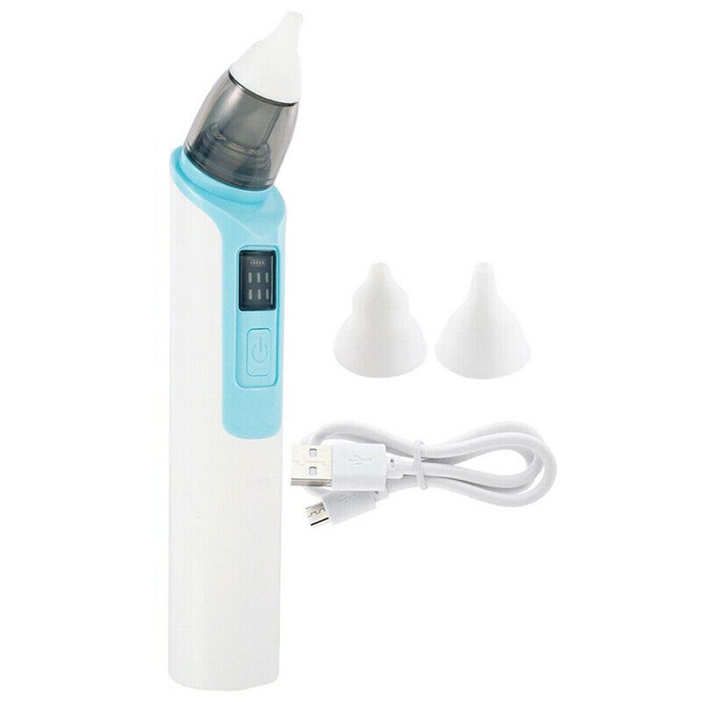 SPARAK Low Noise Adjustable Rechargeable Kids Healthy Care With Silicone Tips Baby Nose Cleaner Nasal Aspirator Electric Nose Cleaner Baby Nose Sucker