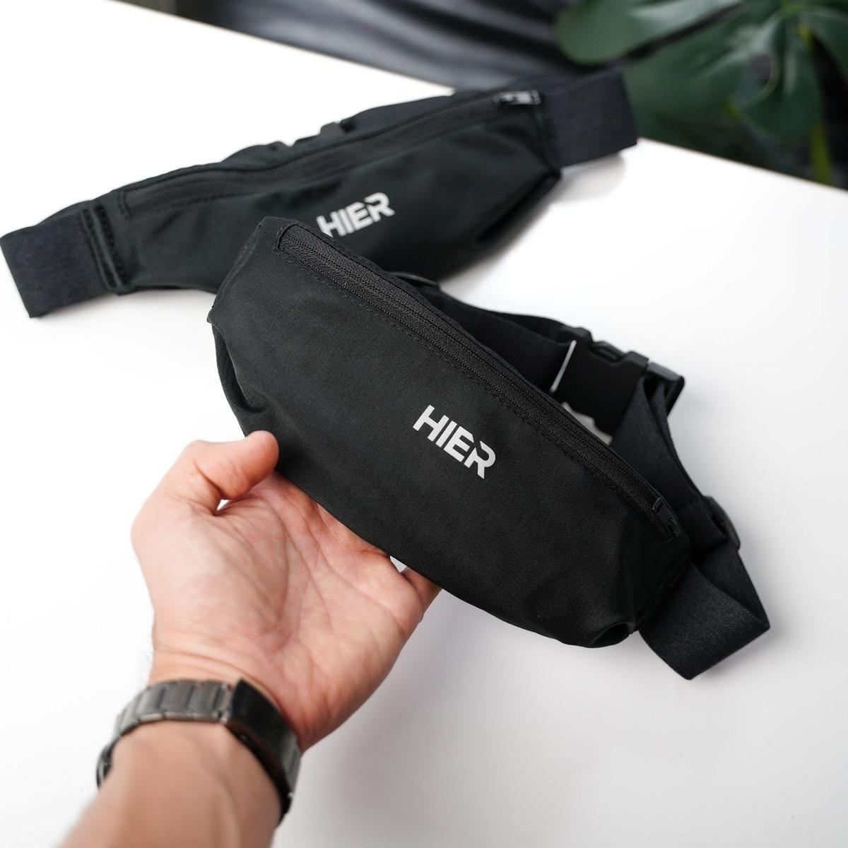 Đai đeo chạy bộ, xe đạp chuyên dụng Hier Slim Belt Bag nam/ nữ chính hãng, bảo hành trọn đời khóa kéo, đường may Túi Thể Thao Sport