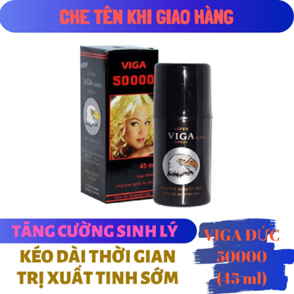 Chai xịt Viga 5000 cao cấp tăng cường sinh_lý nam mạnh mẽ (45 ml) - hàng chính hãng, Chai xịt Kéo dài cuộc yêu cực lâu