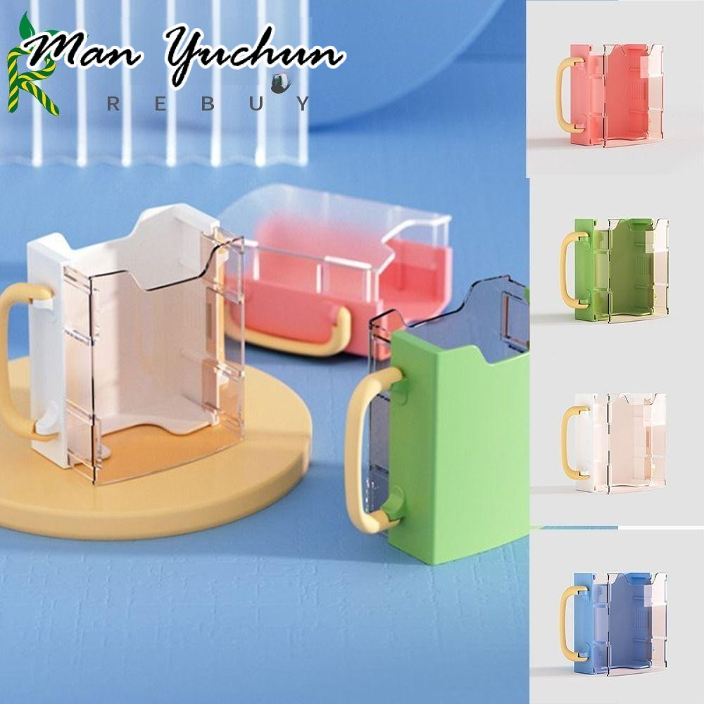 MANYUCHUN กล่องน้ำผลไม้สำหรับเด็ก, กล่องนมภาชนะบรรจุอาหารเครื่องมือถ้วยน้ำ, ภาชนะเครื่องดื่มอเนกประสงค์ที่สามารถปรับได้สำหรับเด็กวัยหัดเดิน ราคา 45 บาท*ส่งฟรี