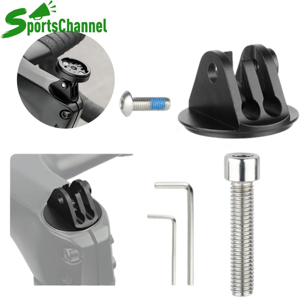 Đồng hồ xe đạp đứng hợp kim nhôm Phuộc xe đạp STEM Chụp Đầu Giá nối dài với cờ lê cho máy ảnh Đèn pha