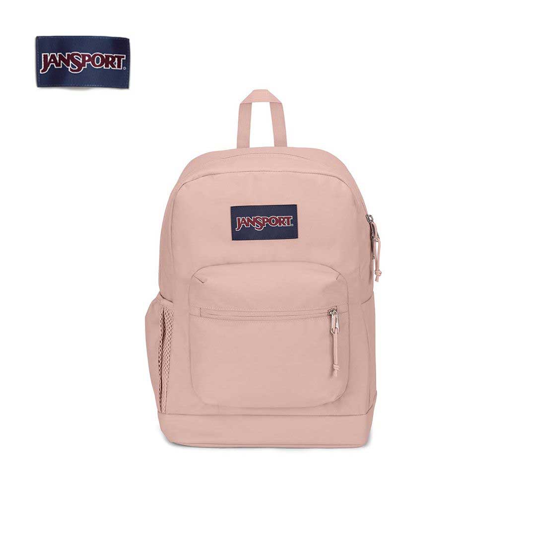 JanSport Superbreak Plus Backpack Pink Ice 26L Sporty Polyester