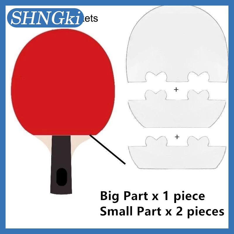 SHNGki 3 cái bộ Acrylic chắp vá tấm bóng bàn cao su dính dán Viện trợ công cụ cho regluing bóng bàn tấm cao su