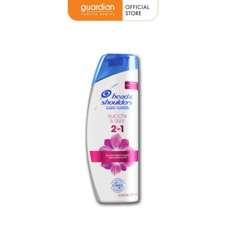 Dầu gội & xả óng mượt 2in1 smooth & silky head & shoulders 380ml