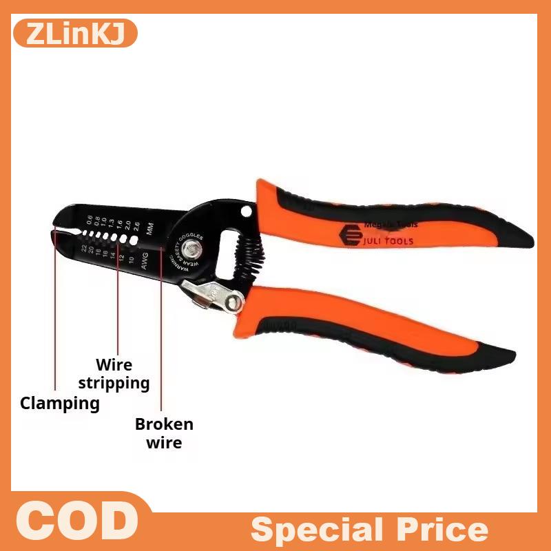 ZLinKJ Đa Chức Năng Dây Tước Kìm Cho Thợ Điện Chuyên Ngành Dây Tước Công Cụ Dây Thép Không Gỉ Phá Kìm Giá 54,302 Đồng*Miễn phí vận chuyển