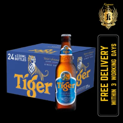 Tiger Beer Pint Bottle (24 x 330ml) BBD: Nov 2021