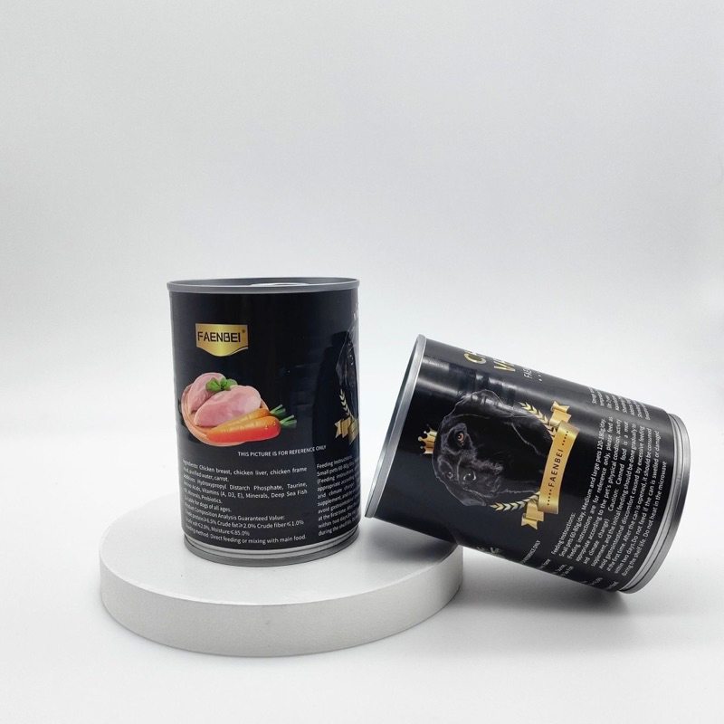 Pate hỗn hợp nội địa Trung 2 Vị - Lon 375g cho thú cưng chó mèo