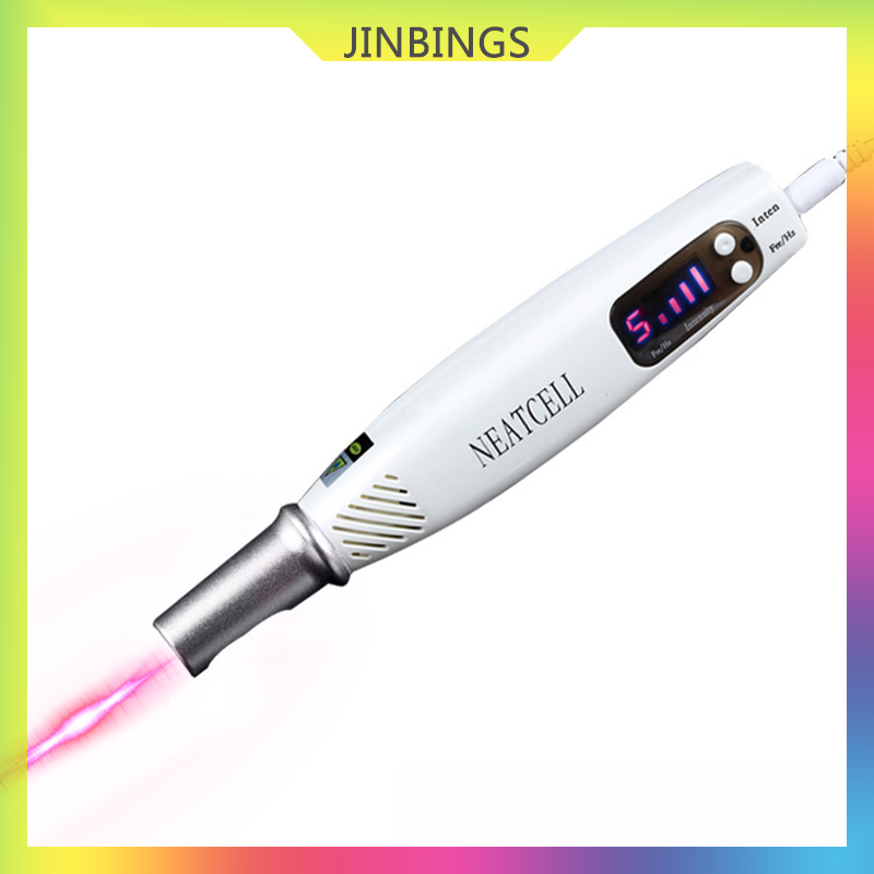 JINBINGS Pikosekunden-Laserstift, Blau-Rot-Lichttherapie-Entferner, Hautpflegegerät_voghion.com