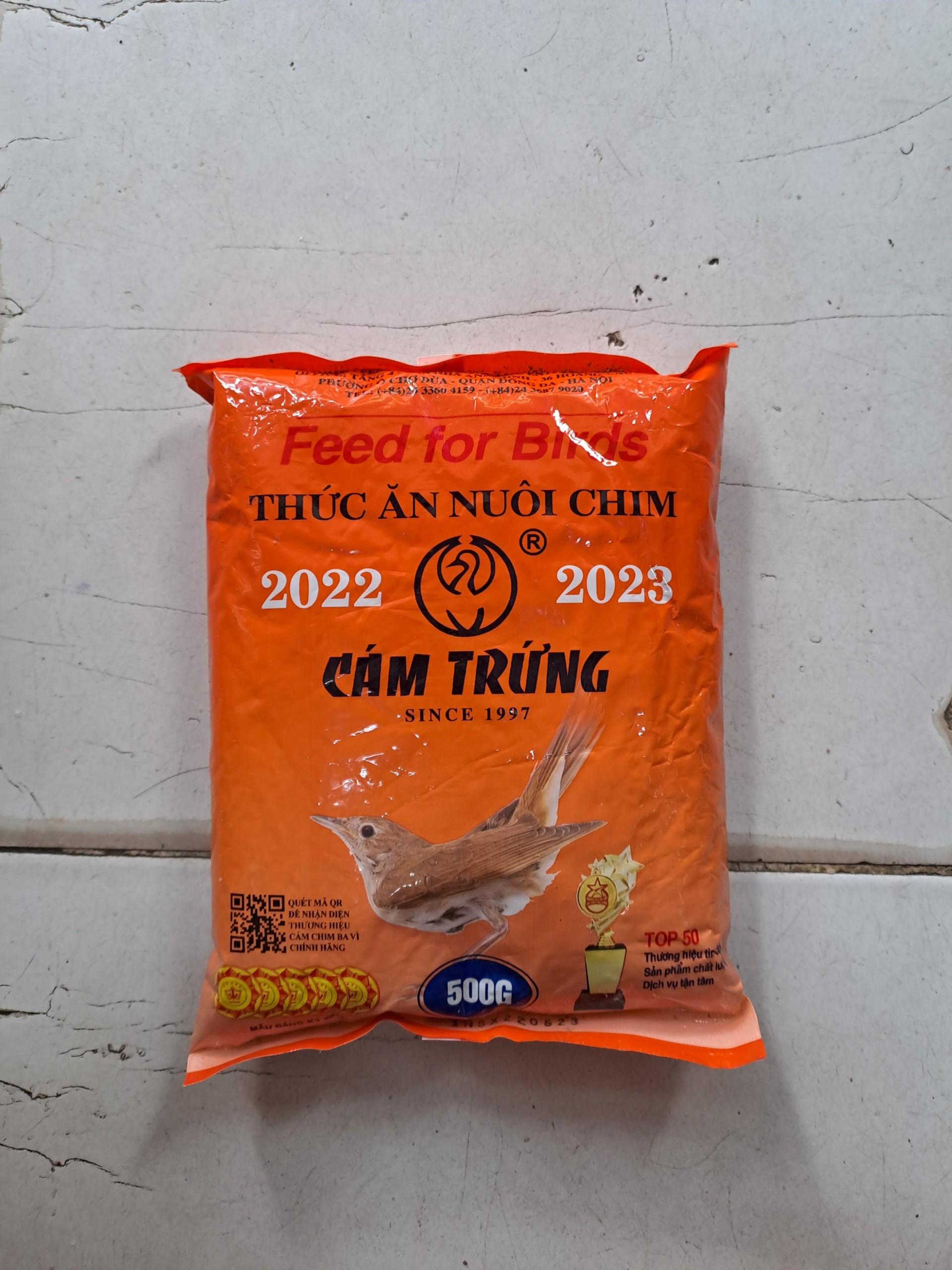 Cám trứng ba vì 500g-thức ăn cho chim