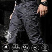 Tactical Cargo Pants Men Waterproof Casual Sport Overalls OEM